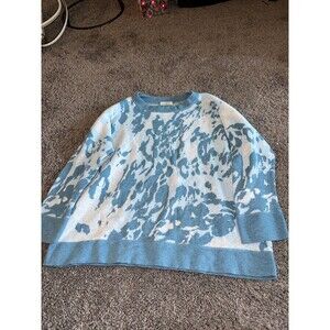 Kinross Blue Cashmere Sweater